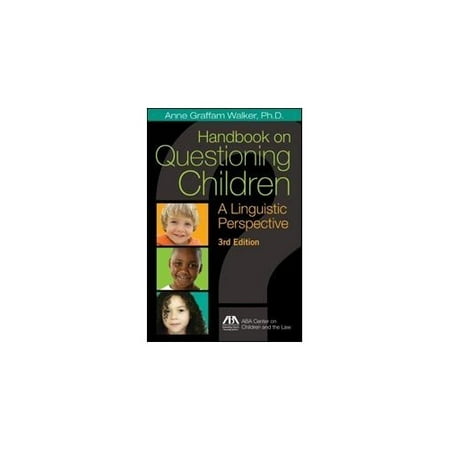 Pre-Owned Handbook on Questioning Children: A Linguistic Perspective (Paperback) 1627222030 9781627222037