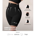 thumbnail image 2 of Wrongduck Women Tummy Control Shaper Shorts High Waisted Seamless Body Shaping Underwear Lightweight Compression Shapewear, 2 of 12