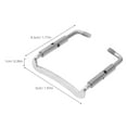 thumbnail image 2 of OUNONA 5Pcs Violin Repair Accessories Silver Metal Chinrest Components For Easy Installation, 2 of 8