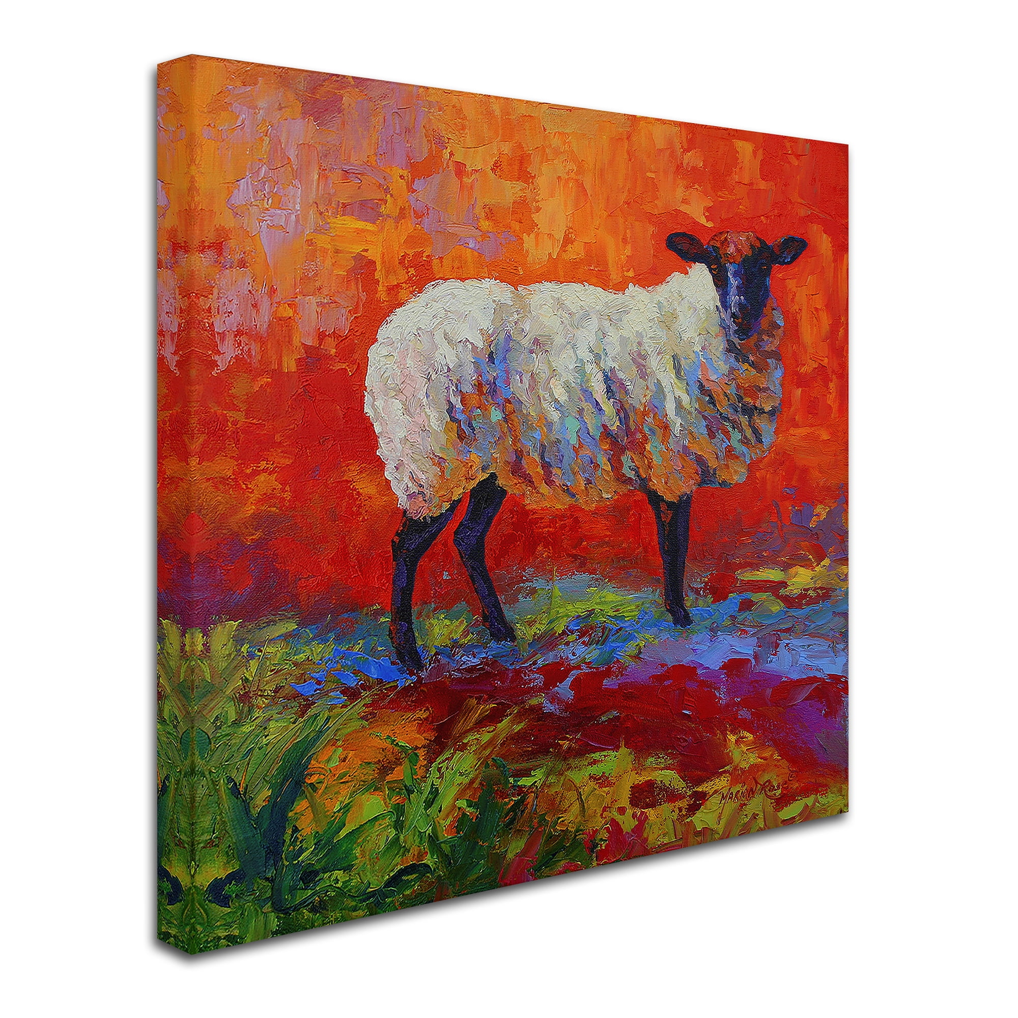 Trademark Fine Art 'Suffolk Abstract' Canvas Art by Marion Rose