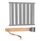thumbnail image 3 of Soporte de rodillo para Parrilla para parrilla Calentador de cocina con mango de madera Rodillo para parrilla para perros calientes Rodillo sin palos Macarena Rodillo De Salchicha, 3 of 8