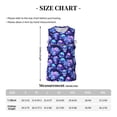 thumbnail image 4 of Naloa crystal Skull flower star Basketball Jersey Reversible Men's Mesh Athletic Sports Shirts Training Practice S-4XLX-Large, 4 of 6
