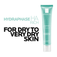 thumbnail image 3 of La Roche-Posay Hydraphase HA Rich Face Cream, Moisturizer with Hyaluronic Acid for Dry Skin, 40mL, 3 of 13