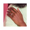thumbnail image 3 of 3/5 Carat (ctw) Cushion-Cut Lab-Created Ruby Ring in Sterling Silver, 3 of 4