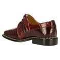 thumbnail image 3 of LIBERTYZENO Kids Finest Leather Shoes Kids Dress Shoes, Burgundy, 3 of 4