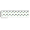 thumbnail image 2 of Ambesonne Jungle Cartoon Fabric by the Yard Upholstery, Raccoon Trees Clouds, 3 Yards, White Multicolor, 2 of 4