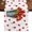 White, variant on Table Runners 72 Inches Long Dress Scarves, Red Tulip Flowers Farmhouse Kitchen/Dining Table Runner, Coffee Tablerunners, Spring Floral Vintage Drum Rustic 13x72 Inch