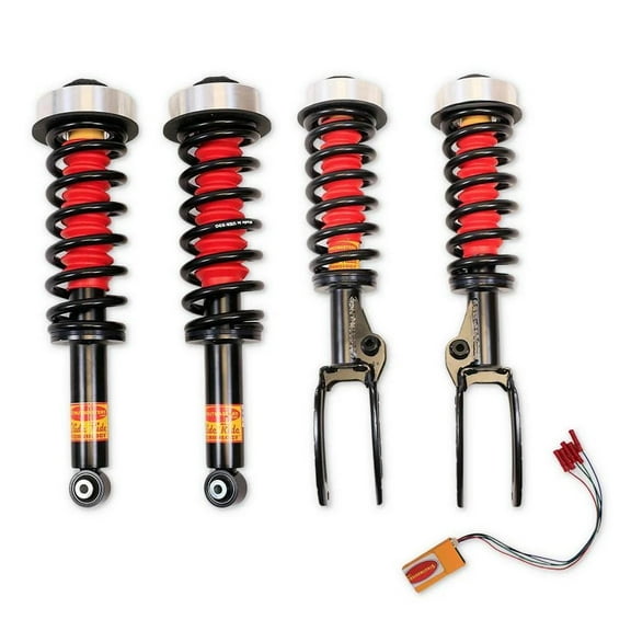 2003-2006 Porsche Cayenne 4 Wheel Air Suspension Conversion Kit With Light Module (PC14FM)