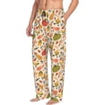 thumbnail image 6 of Sikiie Fall Pumpkin Pajama Pants Men, PJ Bottoms, Sleep & Lounge Pants-Small, 6 of 6
