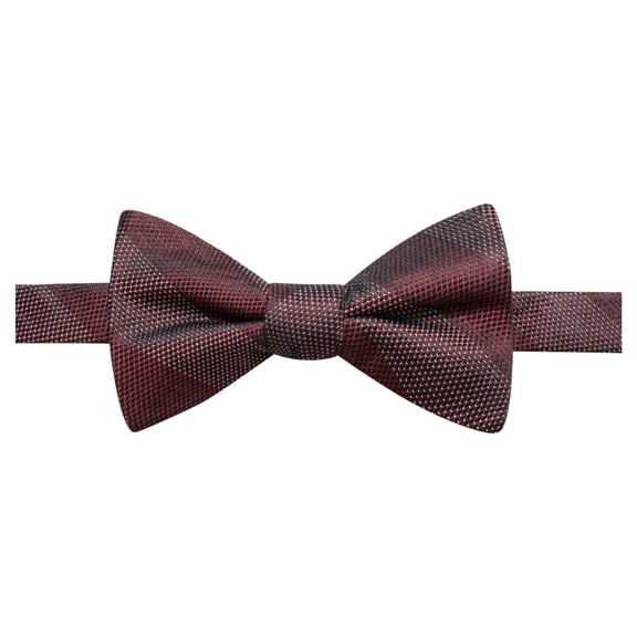 Ryan Seacrest Mens Islip Bar Pre-tied Self-tied Bow Tie, Red, One Size