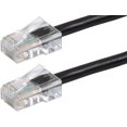 thumbnail image 1 of Cat6 Ethernet Patch Cable - 3 Feet - Black, RJ45, Stranded, 550Mhz, UTP, Pure Bare Copper Wire, 24AWG -, 1 of 3