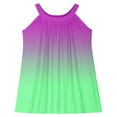 thumbnail image 4 of Vmvidoty Spaghetti Strap Dresses for Girls Summer Flowy Dress Purple 5 Years, 4 of 9