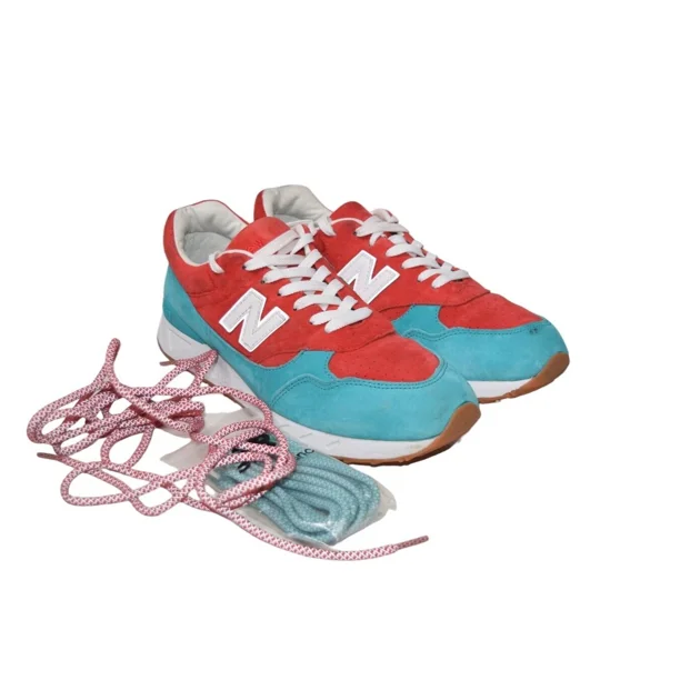New Balance 469 Concepts Regatta Mens 10 Red Suede Sneakers CM496CP