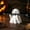 B, variant on 1 Pcs Halloween Ghost Figurine Cute Spooky Unique Cat Design Cartoon Mini Figurines Desk Ornament Decorations Indoor for Halloween Decor Home Table Bedroom Office Desktop Display Ornaments