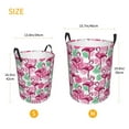 thumbnail image 5 of Balery Flamingo Round Laundry Basket with Handles Waterproof Freestanding Laundry Hamper for Clothes Toys in the Dorm and Family-Medium, 5 of 8