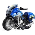 thumbnail image 1 of Police Motorcycle Toys - Pull Back Toy Motorcycle With Sound And Light Toys, 3-9 Years Old (blue), 1 of 3