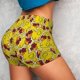 thumbnail image 4 of Fotbe Duck with Star Sunglasses Shorts Sin Costuras – Shorts Deportivos de Cintura Alta para Mujer, Elásticos para Gimnasio, Yoga, Running o Ciclismo-Large, 4 of 8