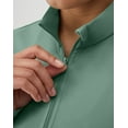 thumbnail image 5 of Hanes Moves Women's Studio Jacket Herbal Olive Green S, 5 of 7