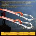 thumbnail image 4 of 8mm Static Rope, Camping Rock Climbing Equipment For High-Strength Safety, Optimized For Working At Height, Construction, And Arborists, 10M Length, 4 of 5