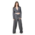 thumbnail image 1 of Traje sastre cropped Roman Fashion /Juvenil, 07377 (Gris obscuro) gris oscuro M, 1 of 5