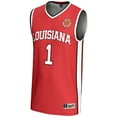 thumbnail image 2 of Unisex GameDay Greats #1 Cardinal Louisiana Ragin' Cajuns Lightweight Basketball Jersey, 2 of 4