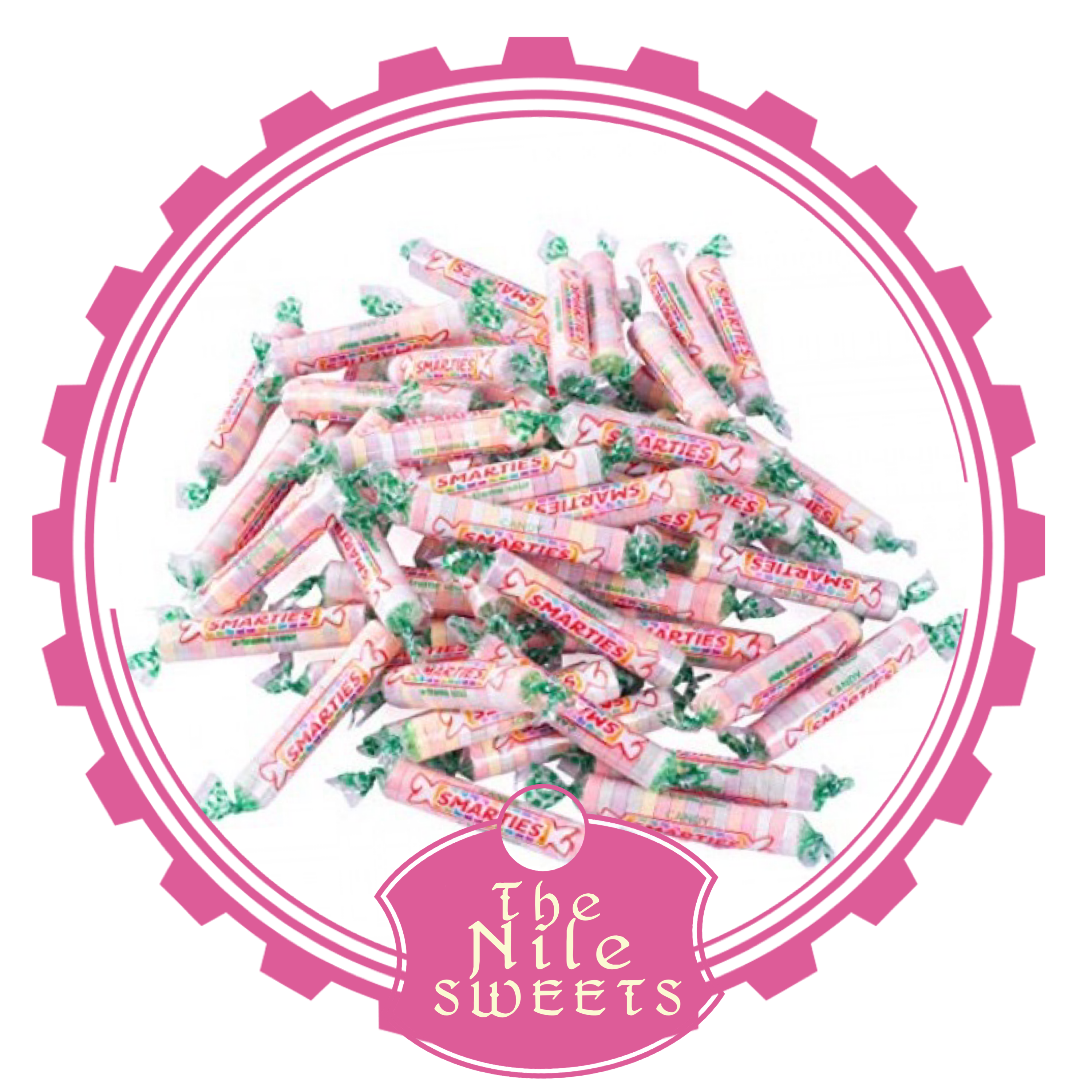 Smarties  Tropical Smarties  4 Pounds- Smarties Candy Rolls  Tropical Candy - Orange Candy - Bulk Candy