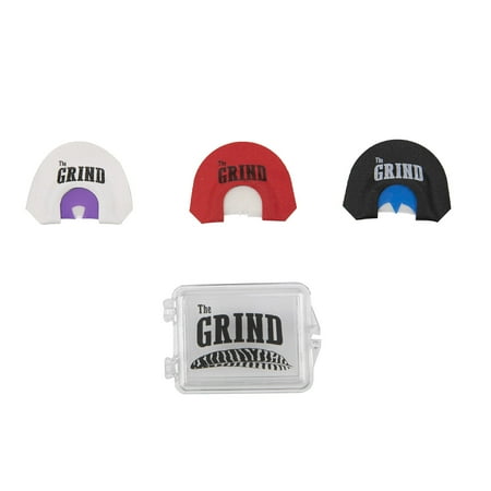 THE GRIND Turkey Mouth Calls Realistic and Consistent Sounding Diaphragm Turkey Call Available in Multiple Options Hen Talk Combo