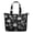 Black-1, variant on Ocean-Inspired Weekender Bag - Large Capacity Carry-On Tote with Mermaid & Anchor Design, Lightweight & Airline-Friendly for Travel Essentials