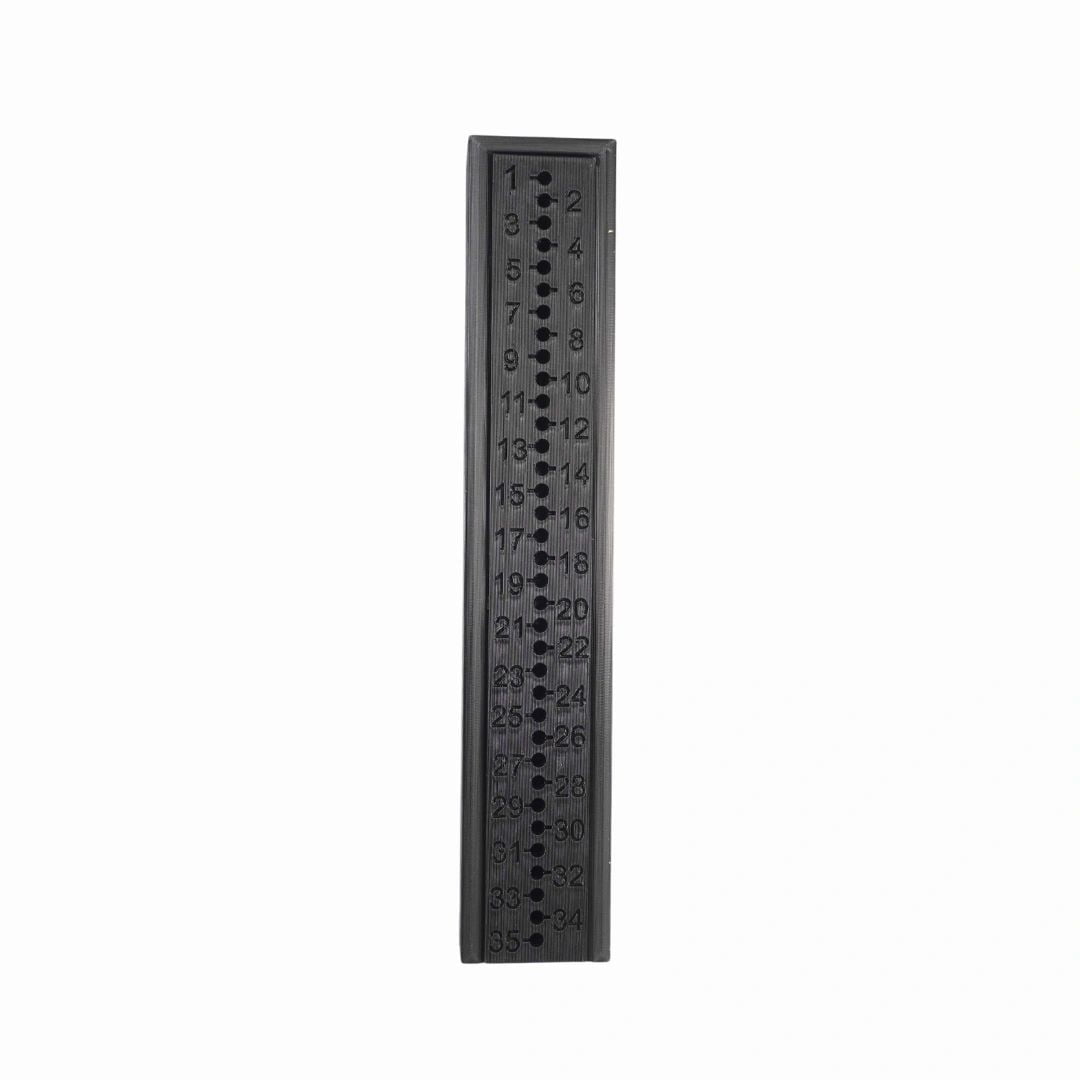 Signature Punching Tool for Bookbinding w/ an Awl Guide and Cradle (12 Inch)