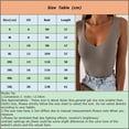 thumbnail image 4 of Womens V Neck Tank Tops Slim-Fit Tank Sleeveless Shirts Loose Fit Plus Size Sleeveless Cami Shirt, 4 of 4