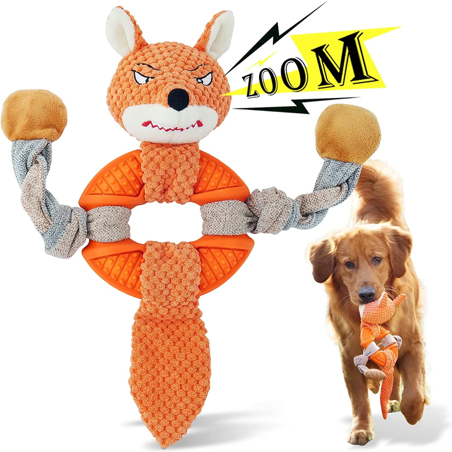 toughest plush dog toys