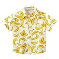thumbnail image 1 of Birdeem Blouse et Chemise à Manches Courtes à Col Rabattu Chemises pour Enfants T-Shirt Graphique à Manches Courtes Haut à Col à Revers pour Filles de 6 Mois à 6 Ans T-Shirt Tee, 1 of 10