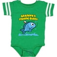 thumbnail image 3 of Inktastic Grandpa's Fishing Buddy (blue) Boys or Girls Baby Bodysuit, 3 of 5