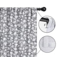 thumbnail image 4 of Blackout Kids Curtains,Gray Christmas Snowflake Pattern Childrens Insulated Curtains Set Of 2,Bedroom Essentials,Toddler Room Decor 52"x63", 4 of 5