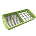 thumbnail image 2 of Juego de 12 cortadores de verduras multifuncional YKHC-V, ideal para cocina. Material ecológico, seguro y fácil de limpiar. Incluye 5 inserciones para 11 tipos de corte, cubos, bastones, rodajas y, 2 of 7