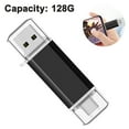 thumbnail image 2 of U disk 128G mobile computer dual-use 64G rotary USB high-speed TYPE-C64G car USB for Android Smartphone, Computers, MacBook, Tabl, 2 of 9