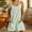 *Army Green, variant on U Women's Striped Button Jumper Dress with Pockets ,Casual Summer Sleeveless Mini Dress Pink,Womens Plus L