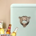 thumbnail image 3 of Meidiya Bottle Opener Effortless Cast Iron Bear Head Wall Mounted Bottle Opener, 3 of 5