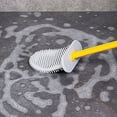 thumbnail image 4 of suministros de baño Cepillo de inodoro de silicona con soporte, tazón de baño de limpieza profunda Zhivalor ZYY-0921, 4 of 4