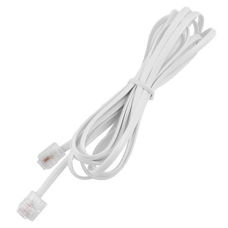 - Unique Bargains Male to Male 6P2C RJ11 Plug Telephone Modems Cable Wire Line 2.5 Meter
