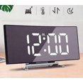 thumbnail image 4 of Led Clock Electronic Alarm Clock Temperature Mirror, 4 of 5