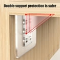 thumbnail image 6 of kkbbma under $5 Adhesive Shelf Bracket, Punch Free Reinforced Design Shelf Support Pegs for Shelves Kitchen Cabinet Book Closet, 6 of 6