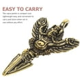 thumbnail image 4 of Budista Vajra colgante Vajra Ornamento de maleta Diy Bolsa Bag Pends Diy Accesorio, 4 of 4