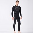thumbnail image 2 of Soidarity DiveSail Trajes de neopreno Traje de buceo Ultrafino Secado rápido Pantalones de manga larga Traje de baño de cuerpo completo Mono Transpirable Deportes acuáticos Hombres Negro XXL Soidarity OD003280-05, 2 of 6