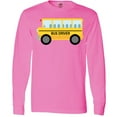 thumbnail image 3 of Inktastic Bus Driver School Bus Long Sleeve T-Shirt, 3 of 5