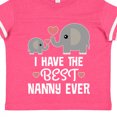 thumbnail image 4 of Inktastic Best Nanny Ever Grandchild Boys or Girls Toddler T-Shirt, 4 of 5