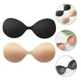 thumbnail image 4 of Gymnture Adhesive Strapless Silicone Bra 2Pcs Push Backless Sticky, 4 of 10