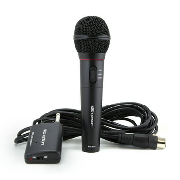 Emerson EAM-9001 Wireless Microphone System, Black