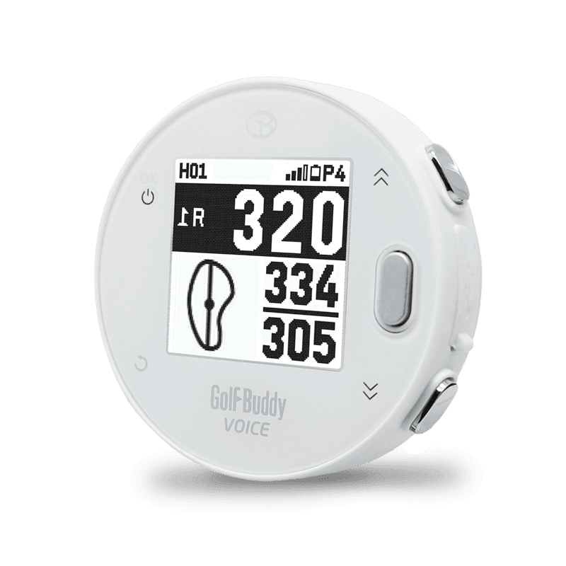 Golf Buddy Voice X Handheld Voice Golf GPS White (854791007157