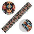 thumbnail image 5 of Yayeee Table Runner 90 inches Long Home Kitchen Dinning Party Decoration, Blue Geometric, 5 of 7